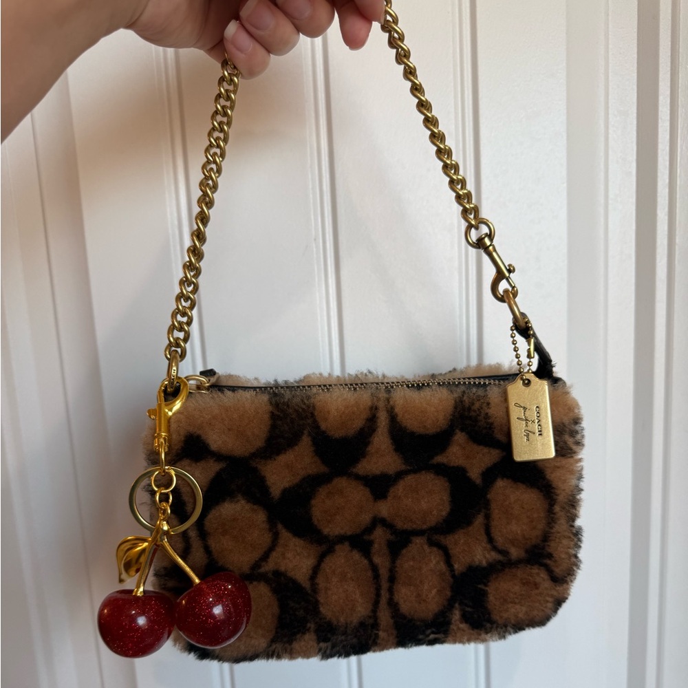 Coach JLO NOLITA 19 Brown and Black Patterned Women's Bag